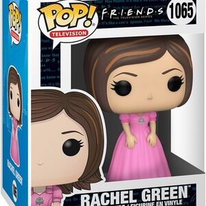 Funko Pop Friends Rachel Green in Pink Dress 1065 Vaulted